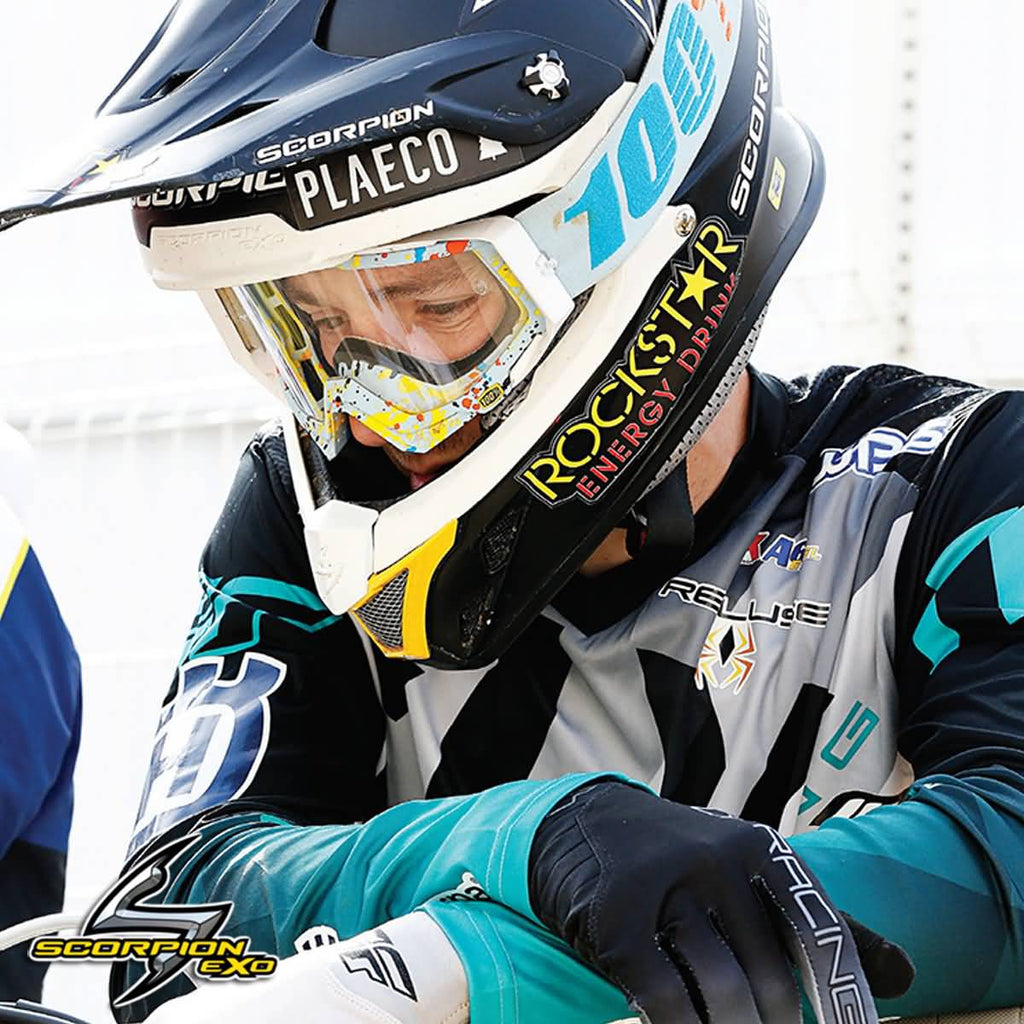 best goggles for scorpion vx 35 krush helmet Safety Goggle, Clear This will help block mud and sun in different terrain. Carrier Locust Goggle Essential Kit