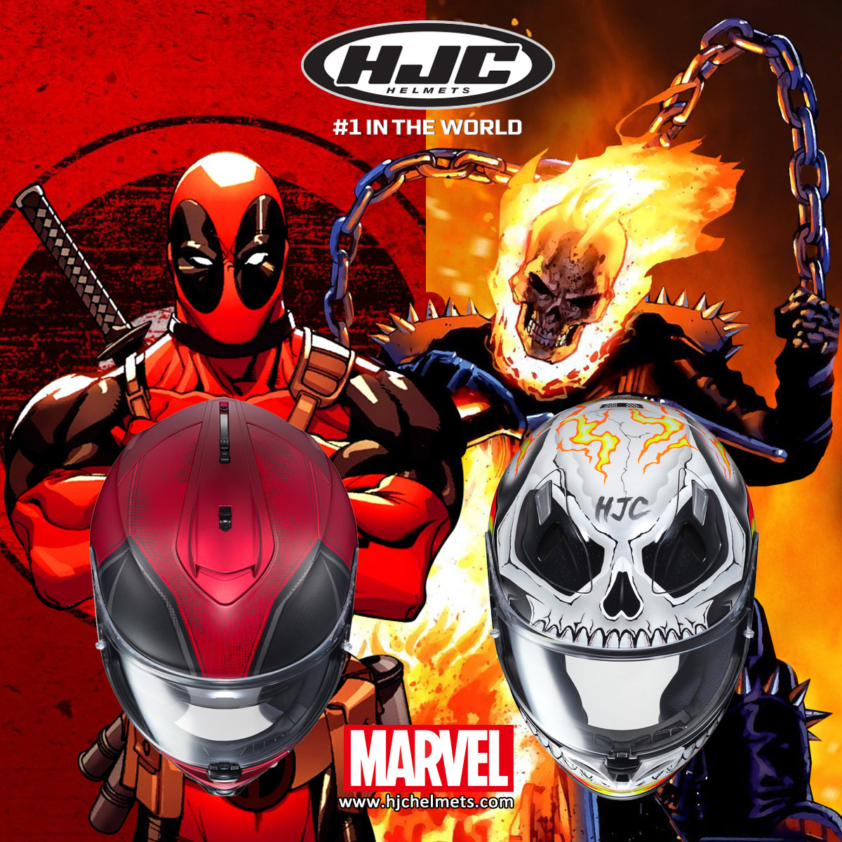 hjc fg 17 marvel ghost rider helmet HJC CL-17 Marvel Punisher 2