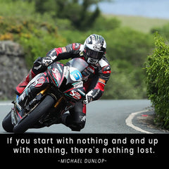 Motorcycle Streetbike Racer Michael Dunlop Isle Of Man TT Highlights