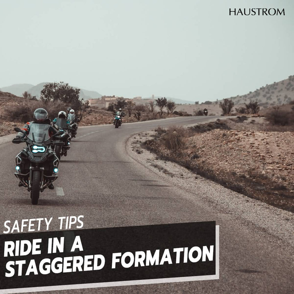 Motorcycle Street Riding Safety Tips Sportsbike Staggered Formation ...