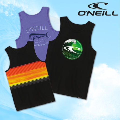 O'Neill Surf Summer 2017 Mens and Youth Boys Tank Shirt Lookbook