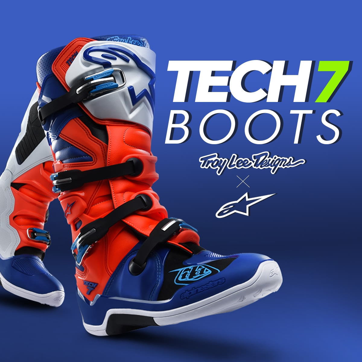 Alpinestars tech 7 hot sale boots closeout