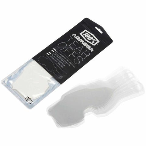 100% Armega/ARmatic Laminated Tear-Offs Goggles Accessories