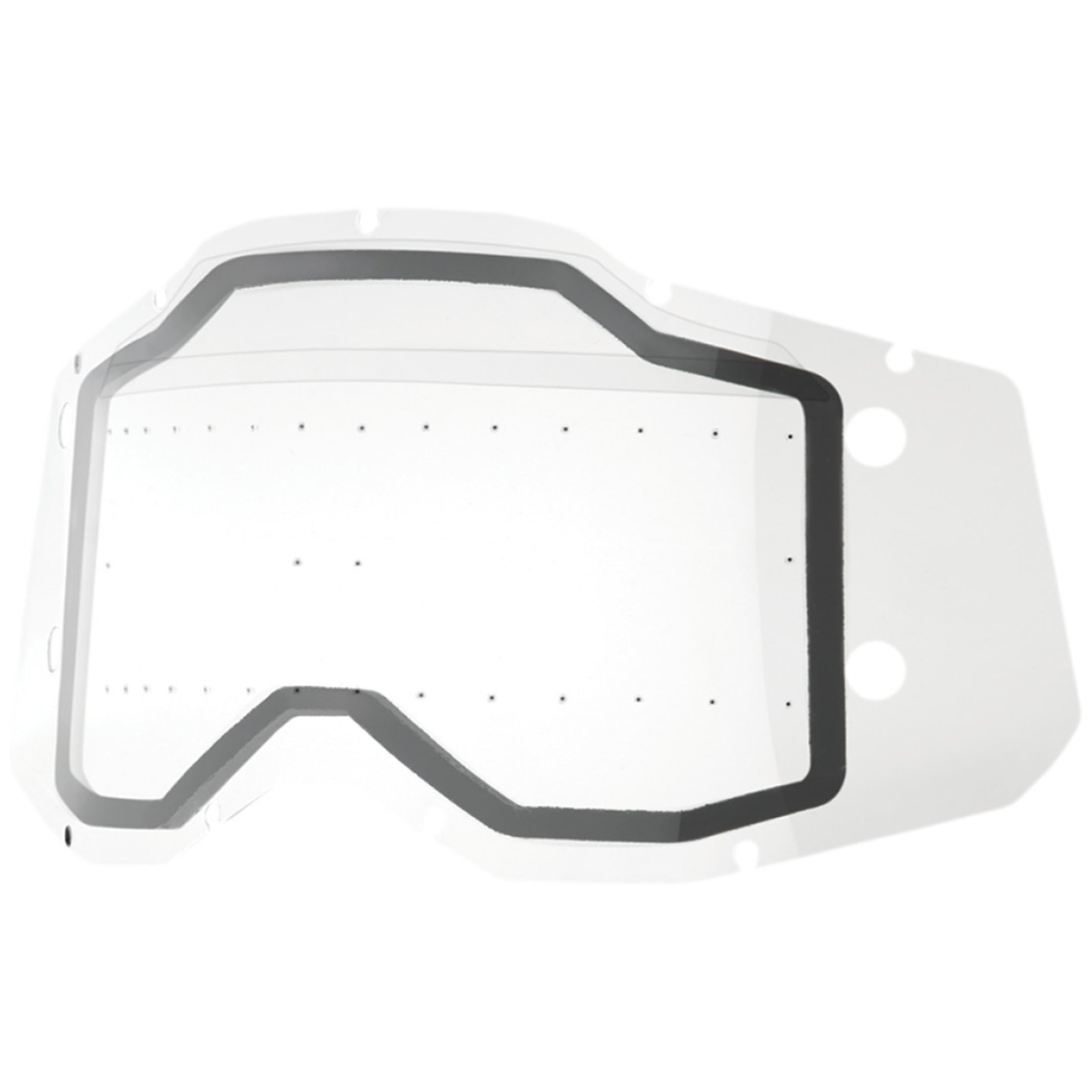 100% Accuri 2/Racecraft 2/Strata 2 Forecast Dual Pane With Bumps Replacement Lens Goggles Accessories-2602