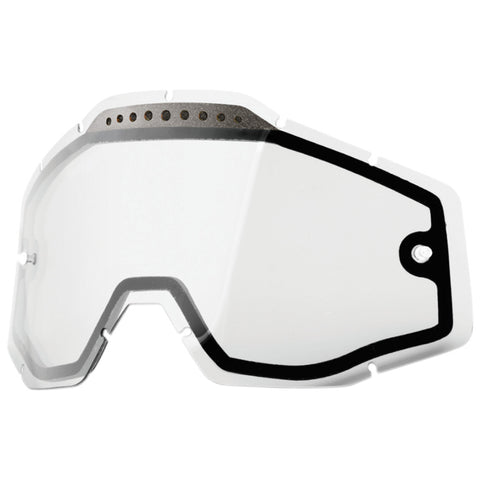 100% Accuri/Racecraft/Strata Dual Pane Vented Replacement Lens Goggles Accessories