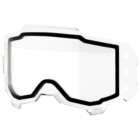 100% Armega Forecast Dual Pane Replacement Lens Goggles Accessories