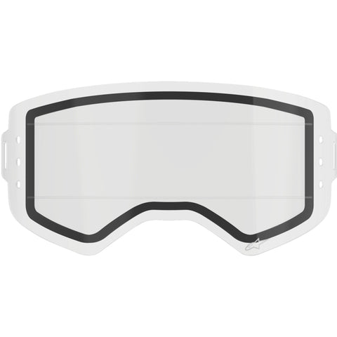 Alpinestars Supertech Wide Vision Roll-Off Dual Pane Replacement Lens Goggles Accessories