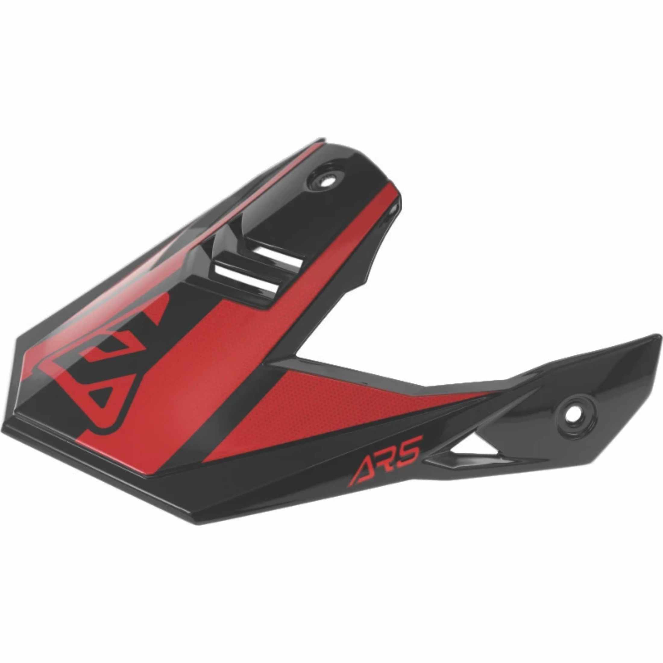 Answer Racing AR5 Crypto Visor Helmet Accessories - Black Red