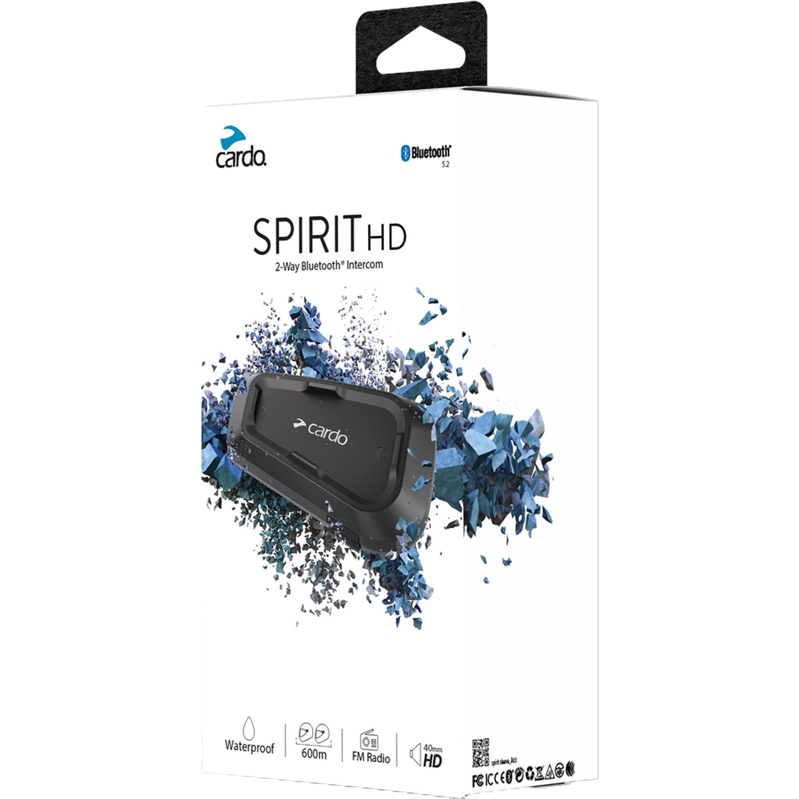 Cardo Spirit HD Bluetooth Headset Accessories-71-5036