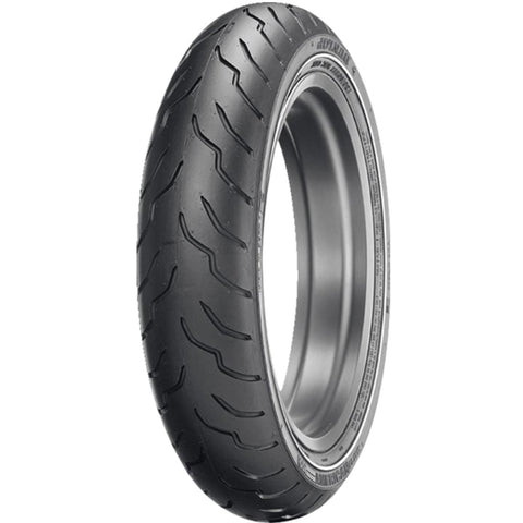 Dunlop American Elite Narrow Whitewall 17 Front Cruiser Tires