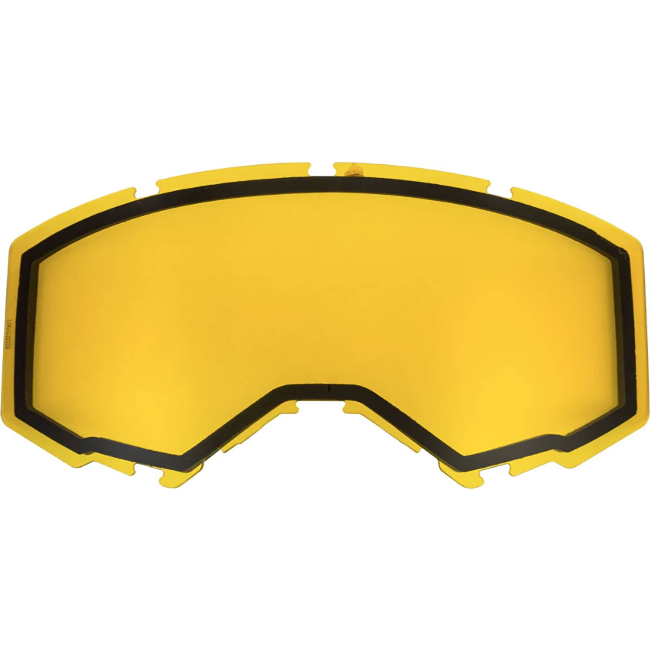 Fly Racing Dual Lens w/o Vents Replacement Lens Goggles Accessories-37-5440