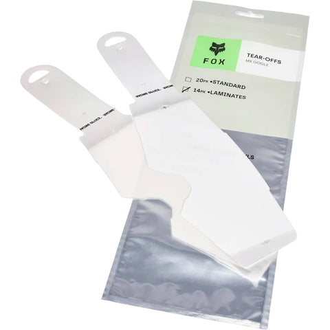 Fox Racing Airspace & Main Laminated 2x7 Stacks Tear-Offs Goggles Accessories