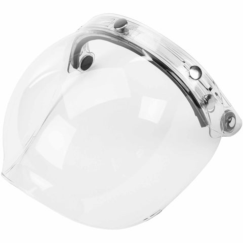 GMAX Bubble 3-Snap Flip-Up Universal Face Shield Helmet Accessories