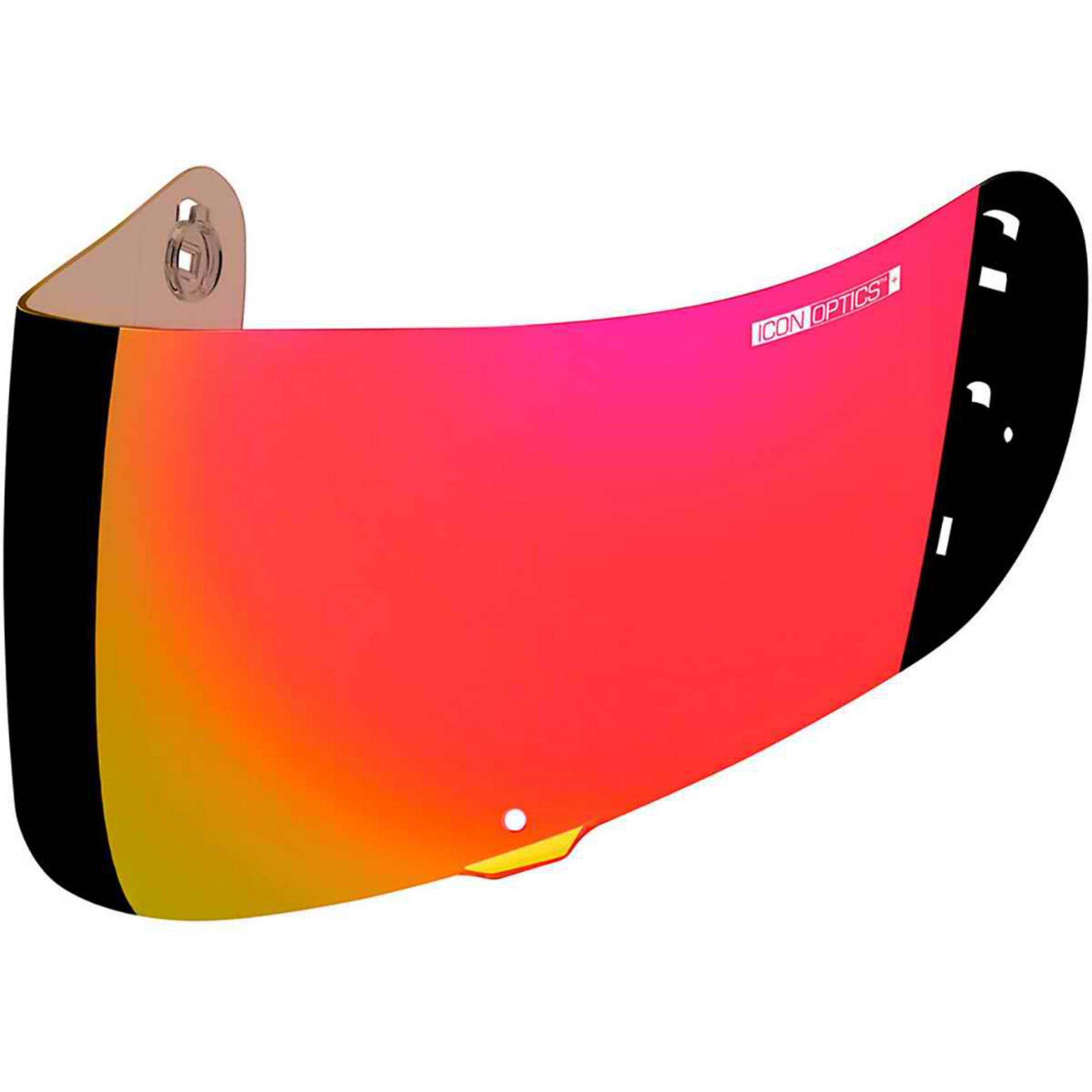 Icon Airframe Pro/Airmada/Airform Optics Face Shield Helmet Accessories - RST Red