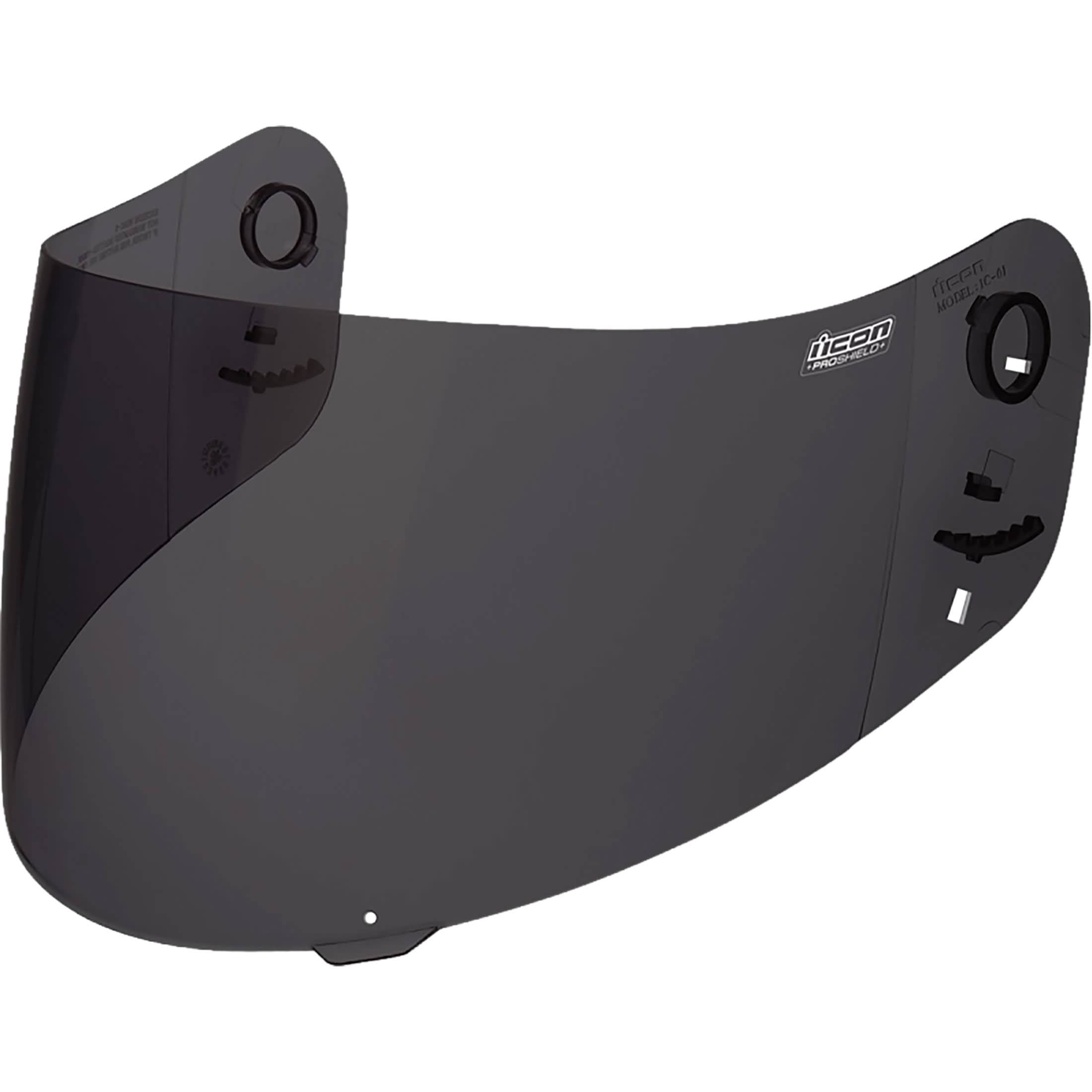 Icon Proshield IC-01 Fog-Free Face Shield Helmet Accessories - Dark Smoke