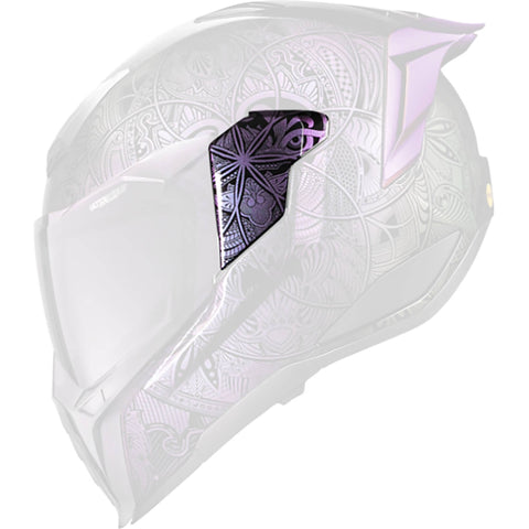 Icon Ultraflite Opal Mandala Side Plate Helmet Accessories