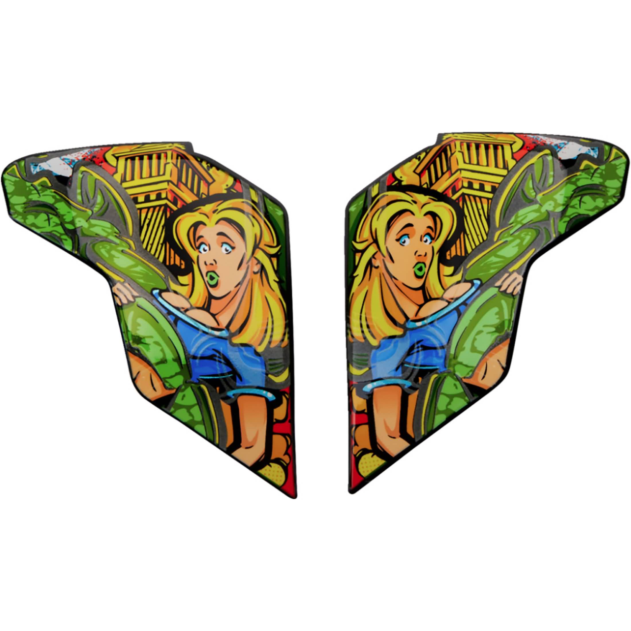 Icon Airflite Bugoid Blitz Side Plate Helmet Accessories-0133