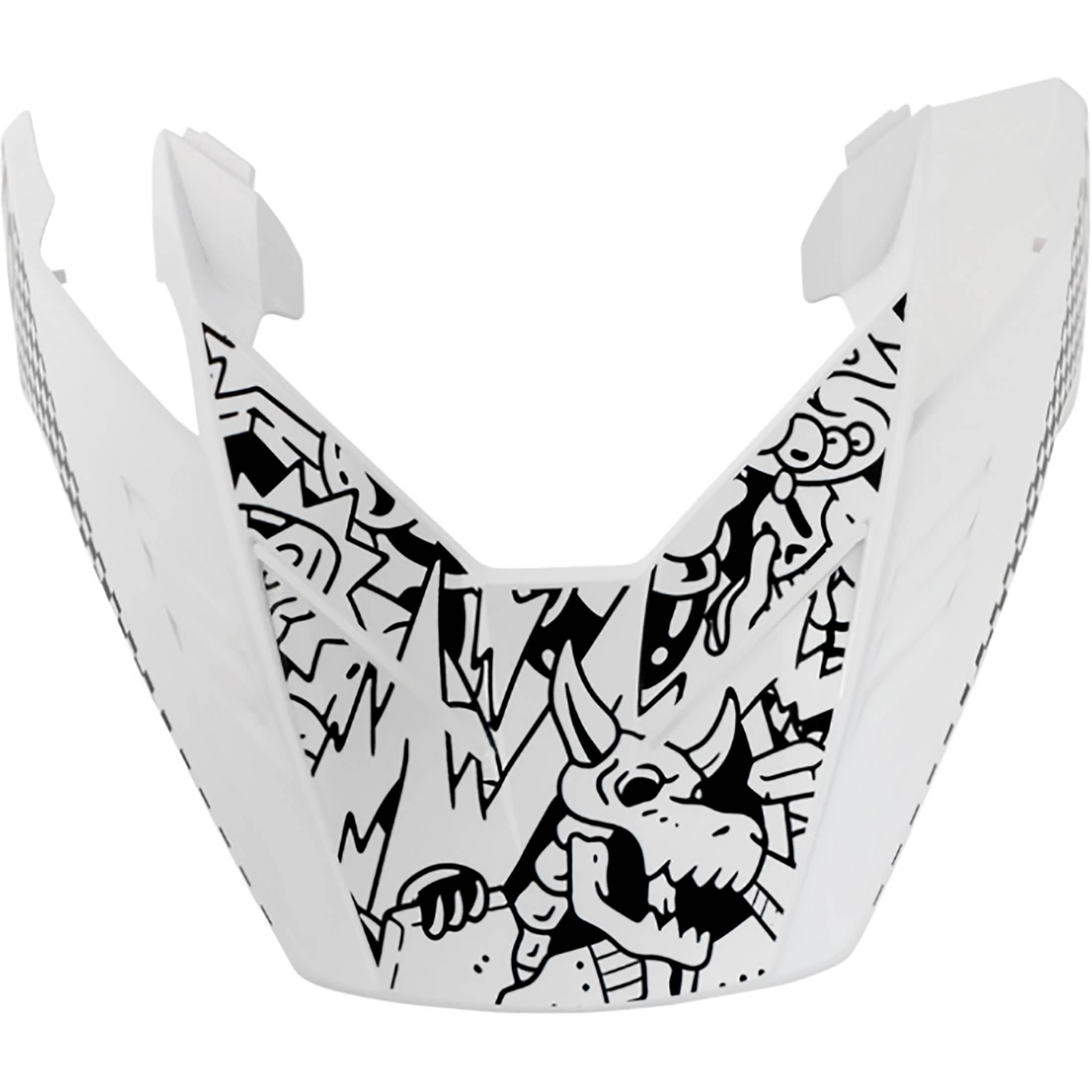 Icon Elsinore Doodle 3 Peak Visor Helmet Accessories-0132