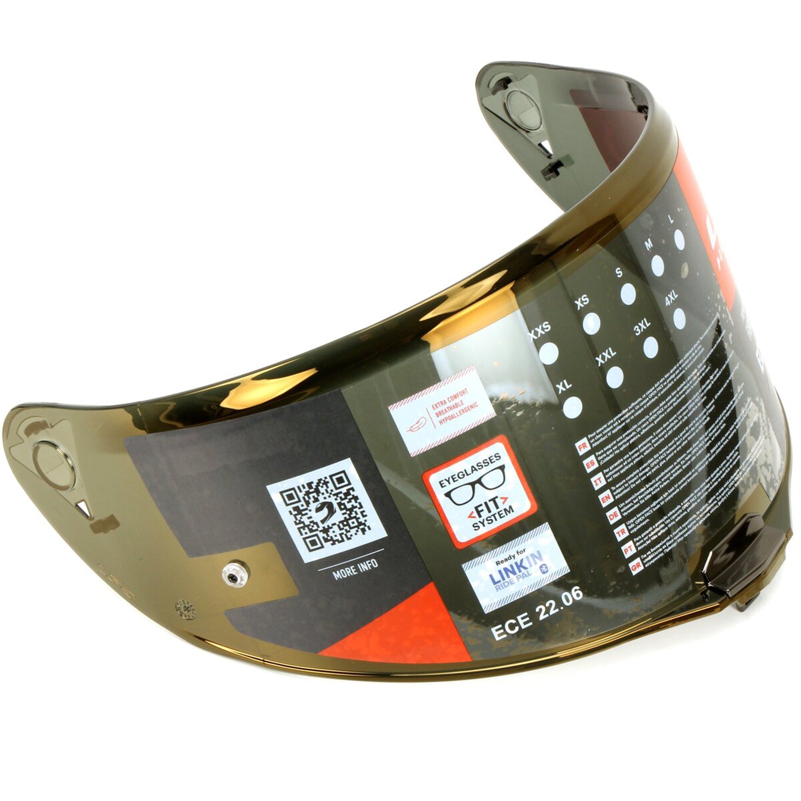 LS2 Citation II Pinlock Ready Outer Shield Helmet Accessories-04-649