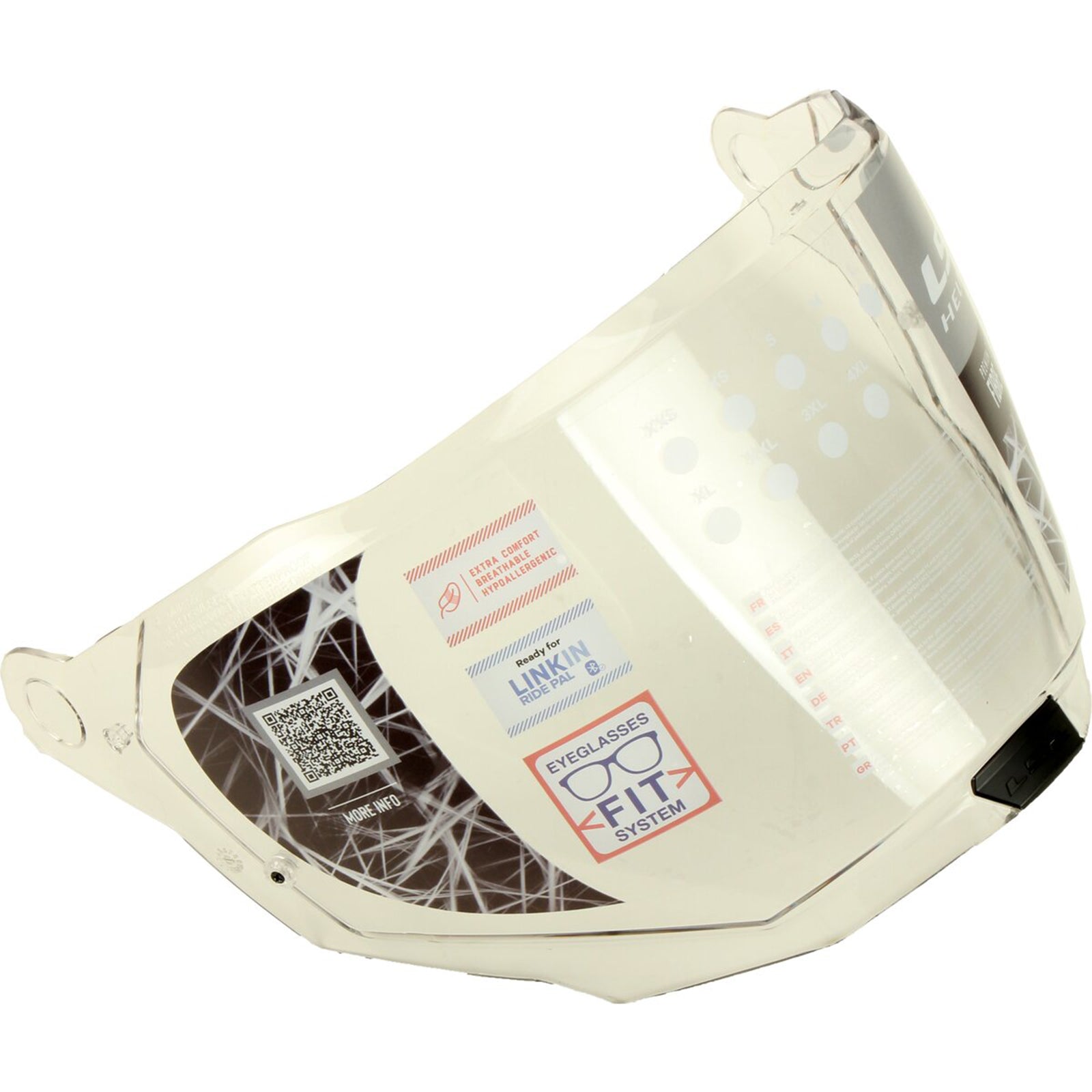LS2 Explorer C/Explorer Pinlock Ready Outer Face Shield Helmet Accessories-04-671
