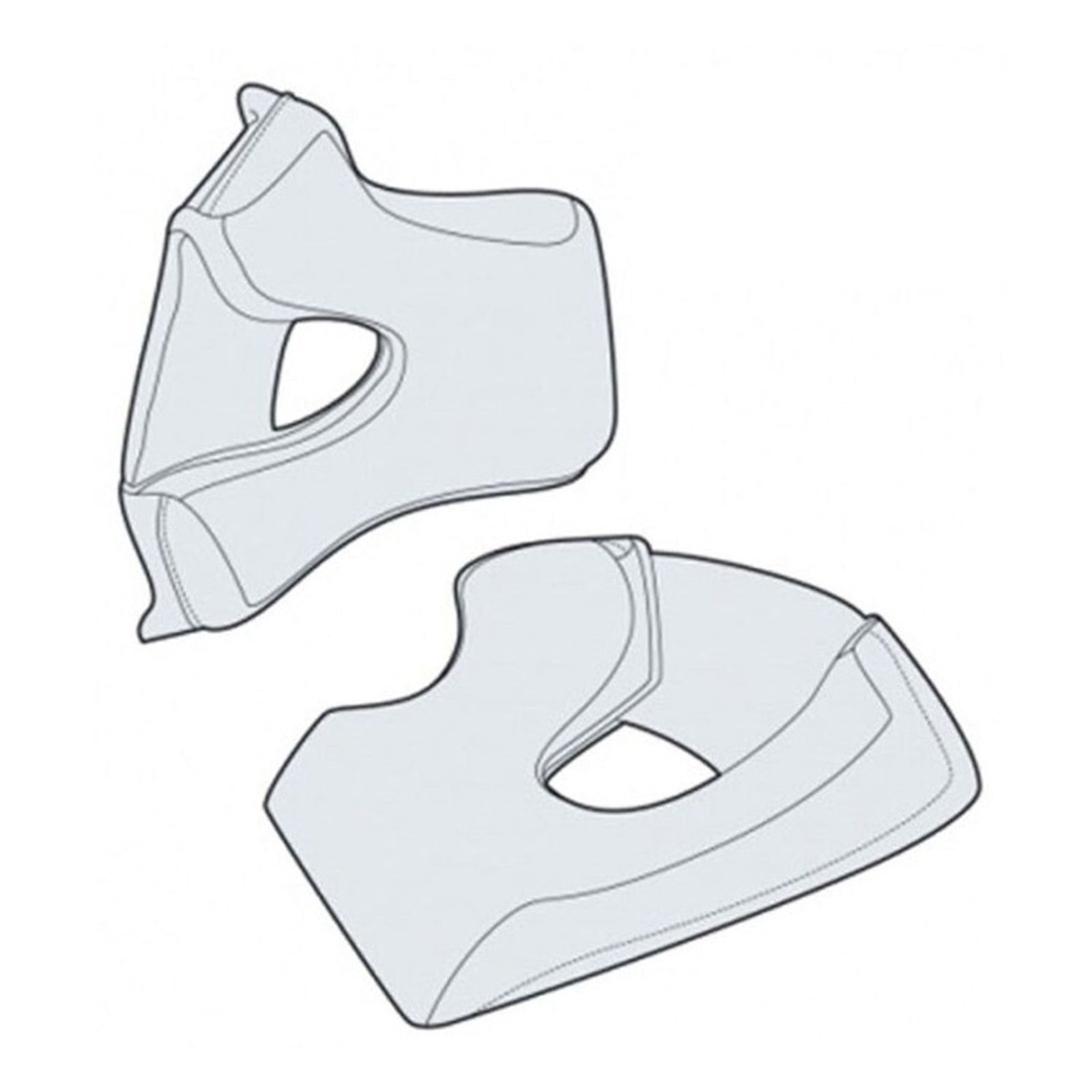 LS2 Horizon Slim Cheek Pad Helmet Accessories-04-381