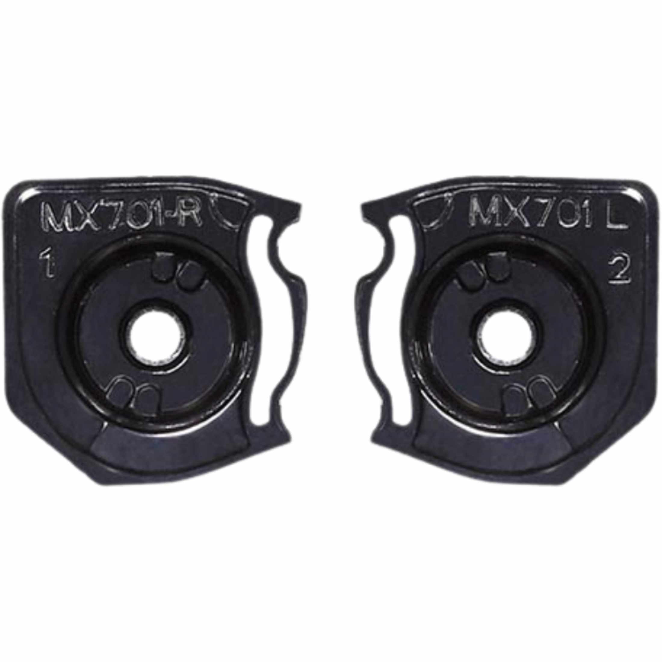 LS2 Explorer Shield Base Plate Helmet Accessories - Black