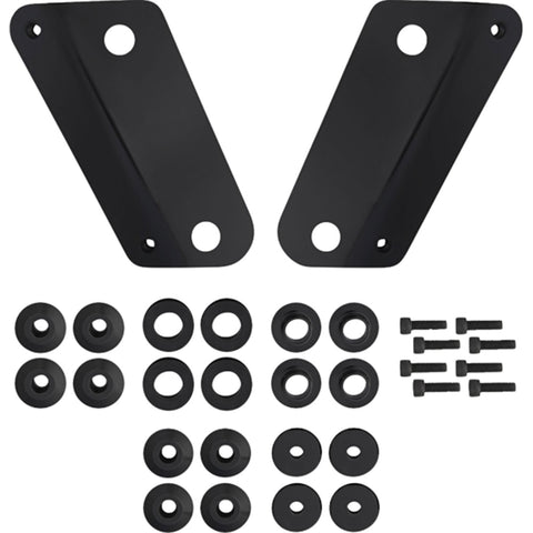 Memphis Shades 2024 - 2025 FLHX Street Glide Windshield Adapter Kit Motorcycle Accessories