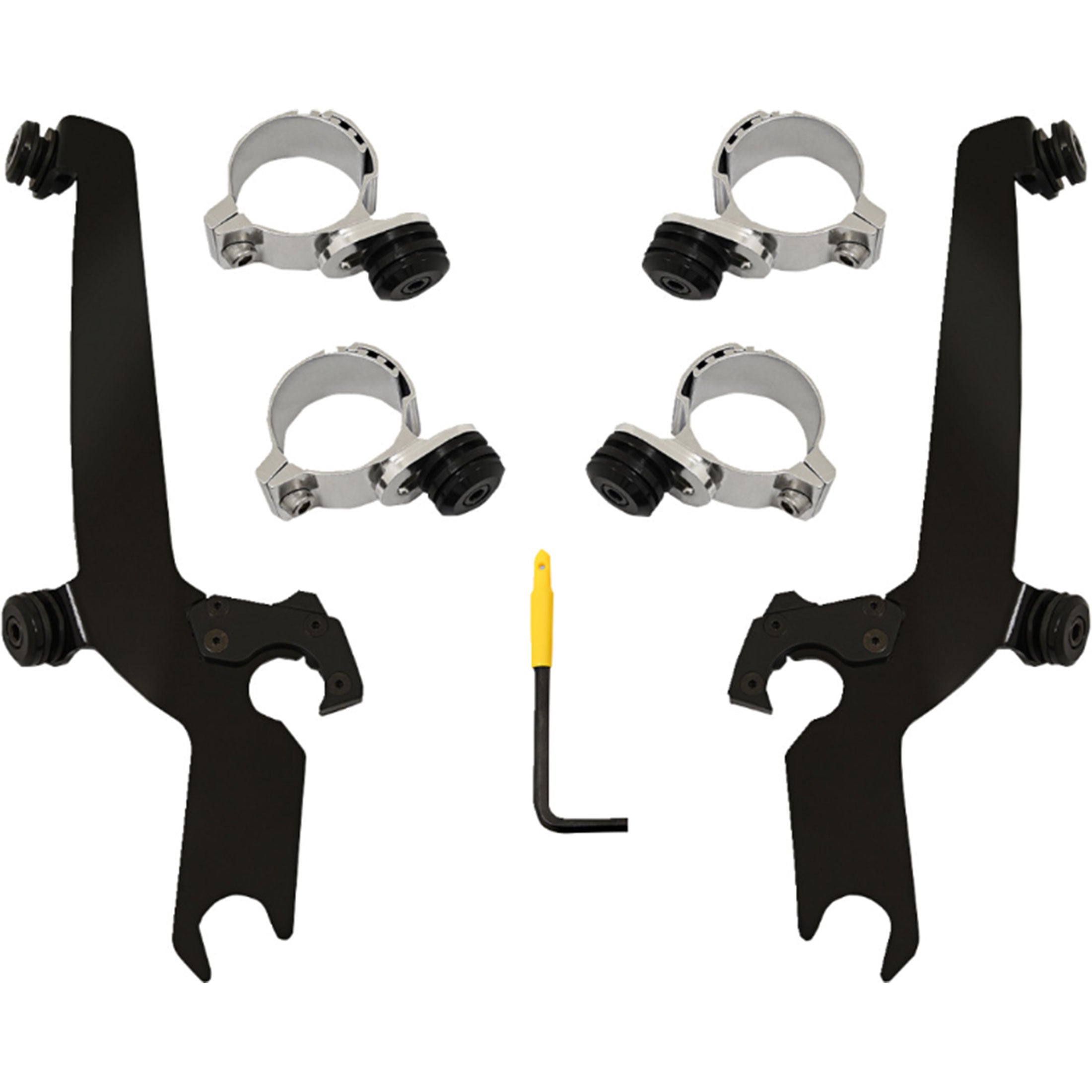 Memphis Shades CMX300 Rebel El Paso Sportshield Trigger Lock Mounting Kit Motorcycle Accessories-2321