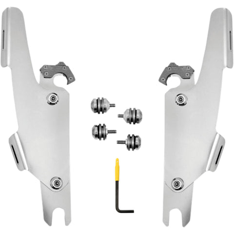 Memphis Shades FLFB Fats/Slim Windshield Trigger-Lock Complete Mount Kit Motorcycle Accessories