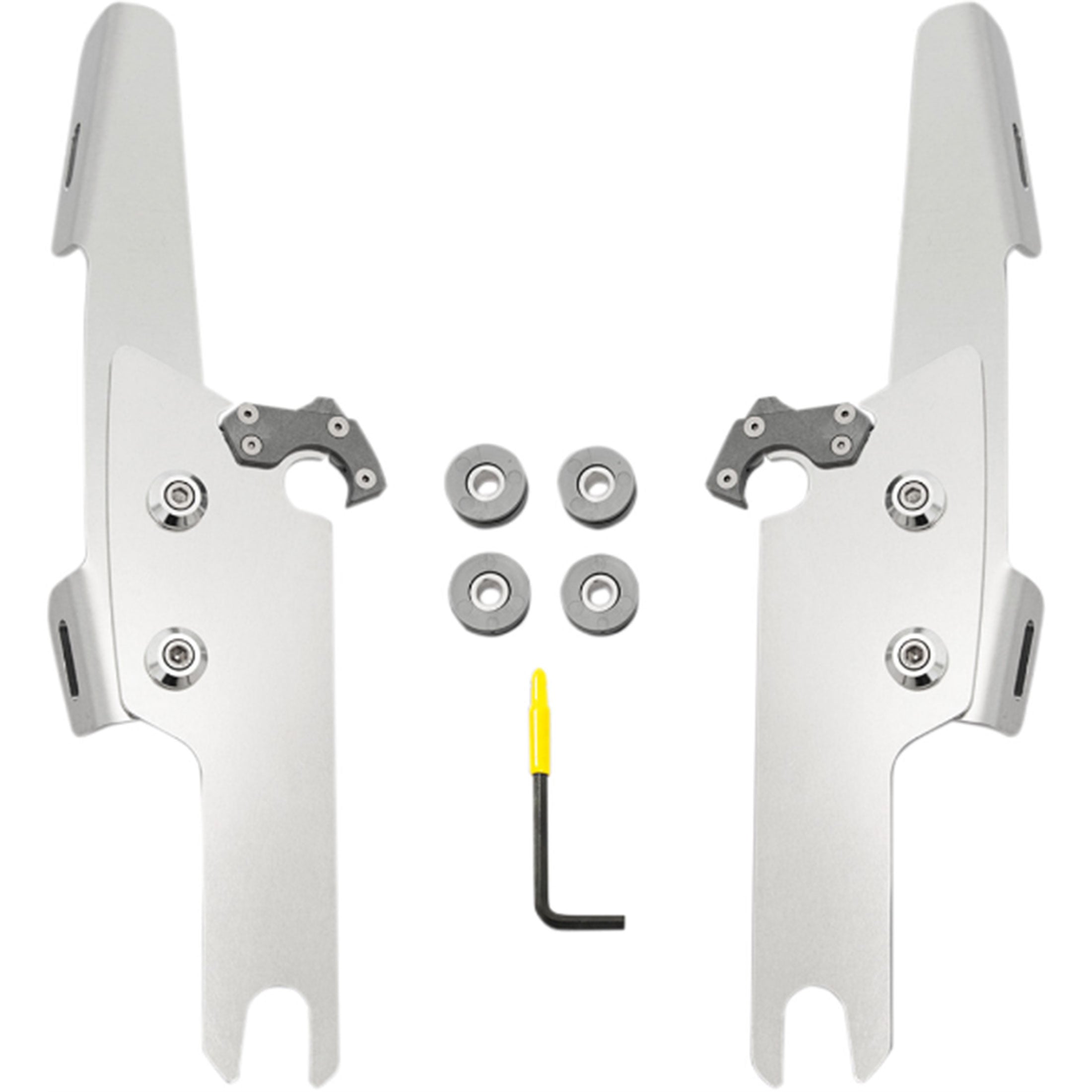 Memphis Shades FLRT Fats/Slim Windshield Trigger-Lock Complete Mount Kit Motorcycle Accessories-2320