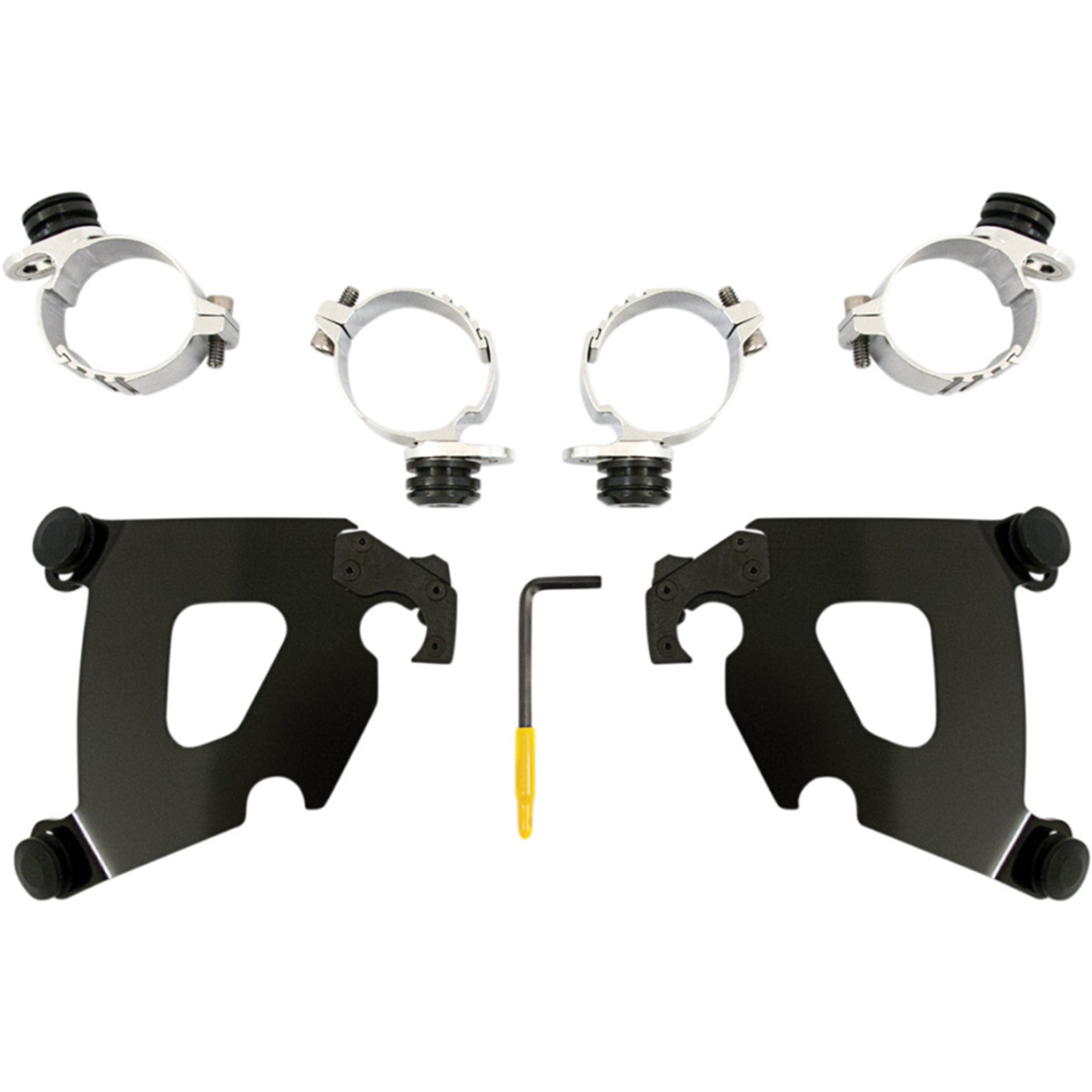 Memphis Shades FXD Cafe Fairing Trigger-Lock Hardware Kit Motorcycle Accessories-2320