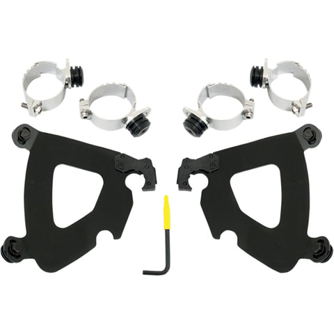 Memphis Shades FXD Gauntlet Fairing Trigger-Lock Hardware Kit Motorcycle Accessories