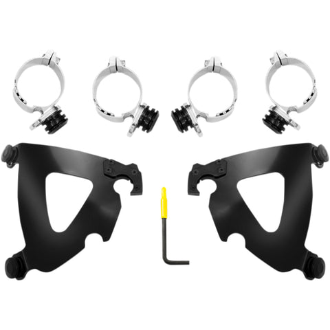 Memphis Shades FXLR Road Warrior Trigger-Lock Mount Kit Motorcycle Accessories