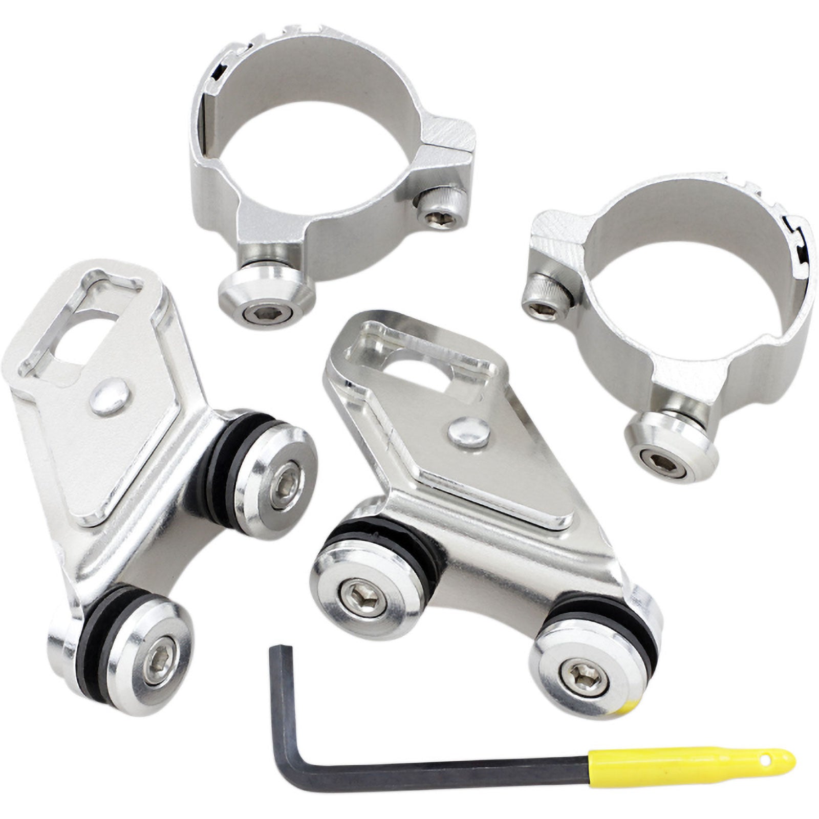 Memphis Shades Independent Lowers Windshield Hardware Kit Motorcycle Accessories-MEM9888