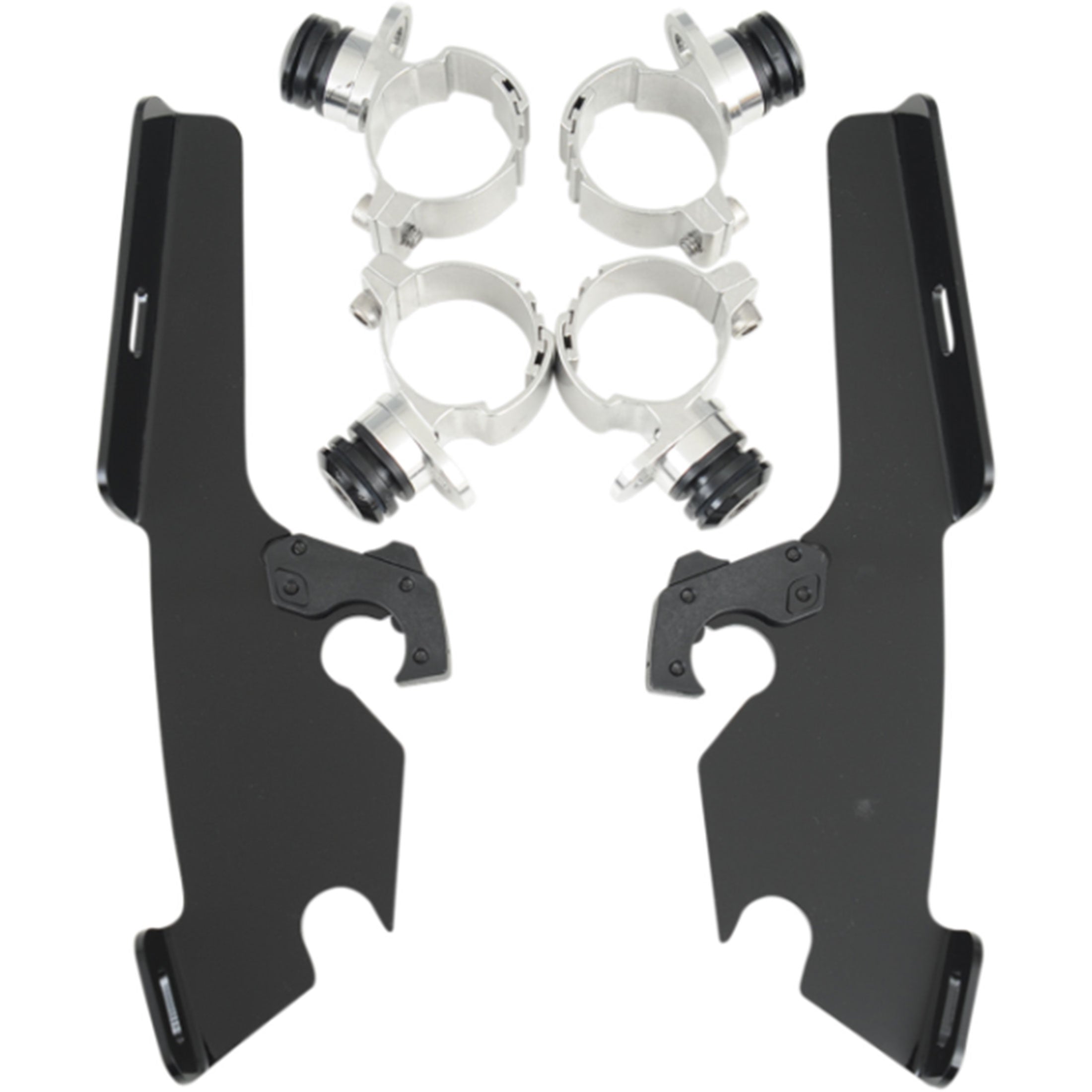Memphis Shades Kawasaki/Yamaha Fats/Slim Trigger Lock Mounting Kit Motorcycle Accessories-2321