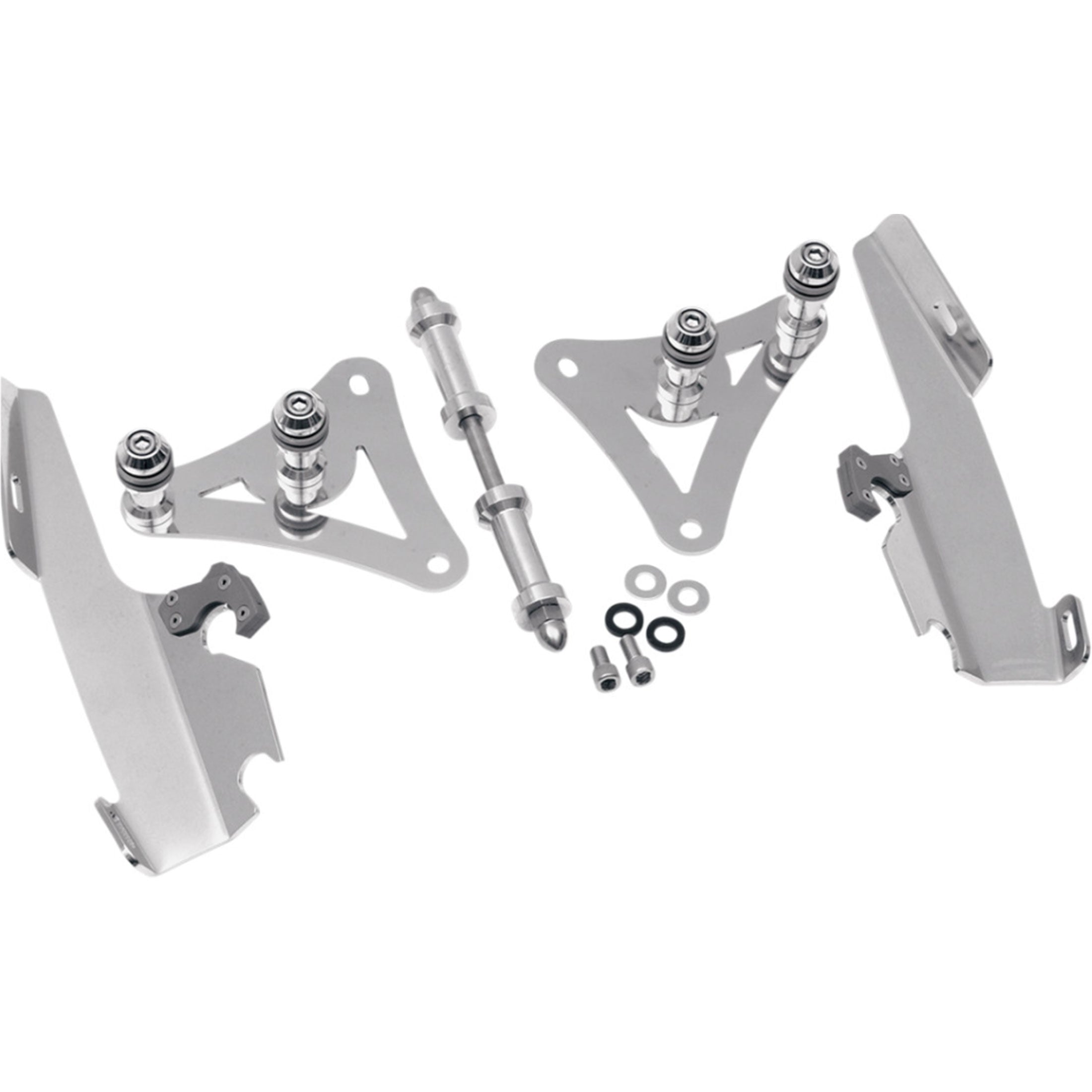 Memphis Shades Springer Fats/Slim Windshield Trigger-Lock Complete Mount Kit Motorcycle Accessories-2320