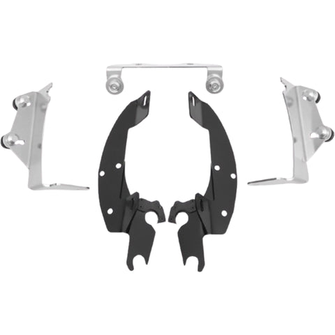 Memphis Shades VN 900C Windshield Trigger-Lock Complete Mount Kit Motorcycle Accessories