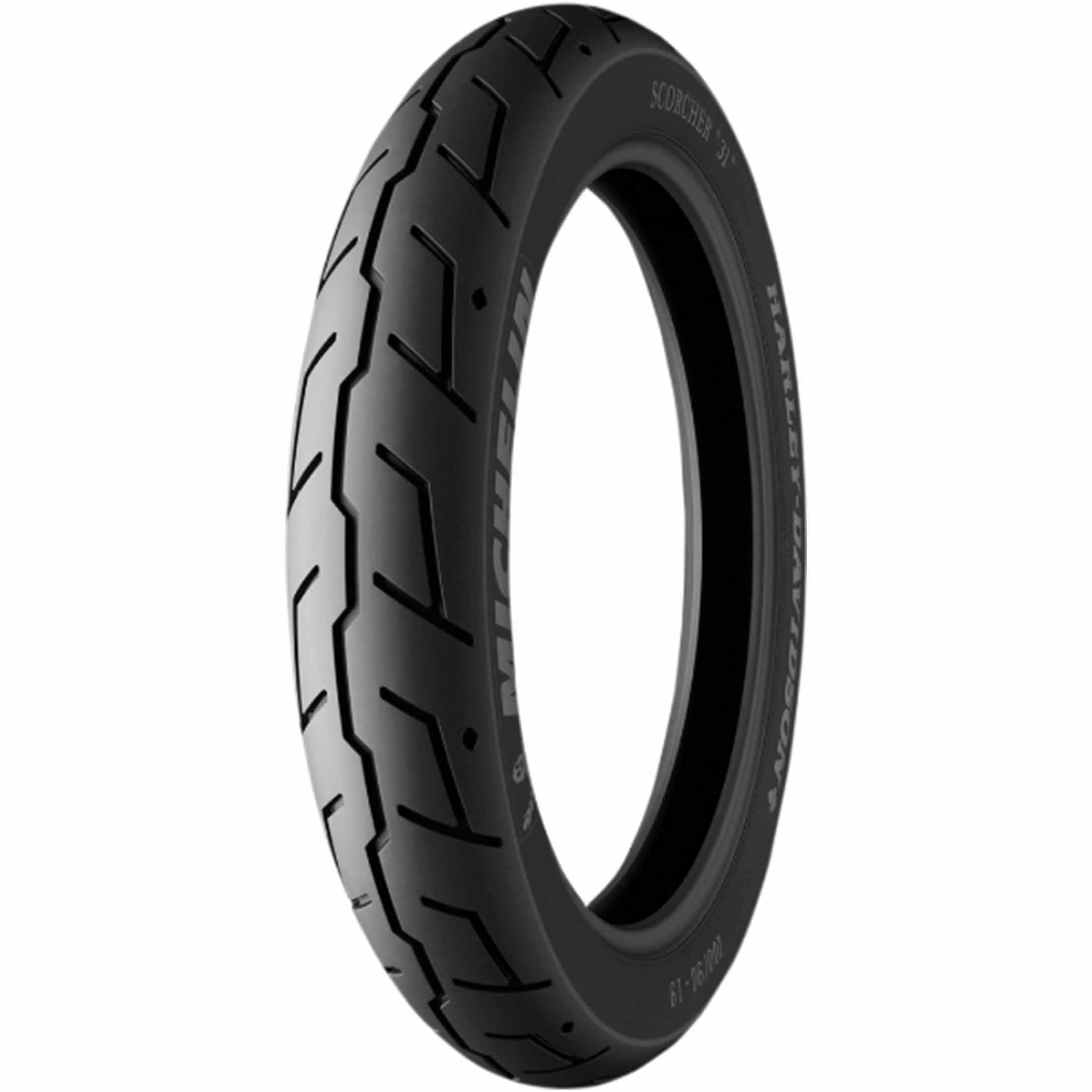 Michelin Scorcher 31 18" Front Cruiser Tires-0307