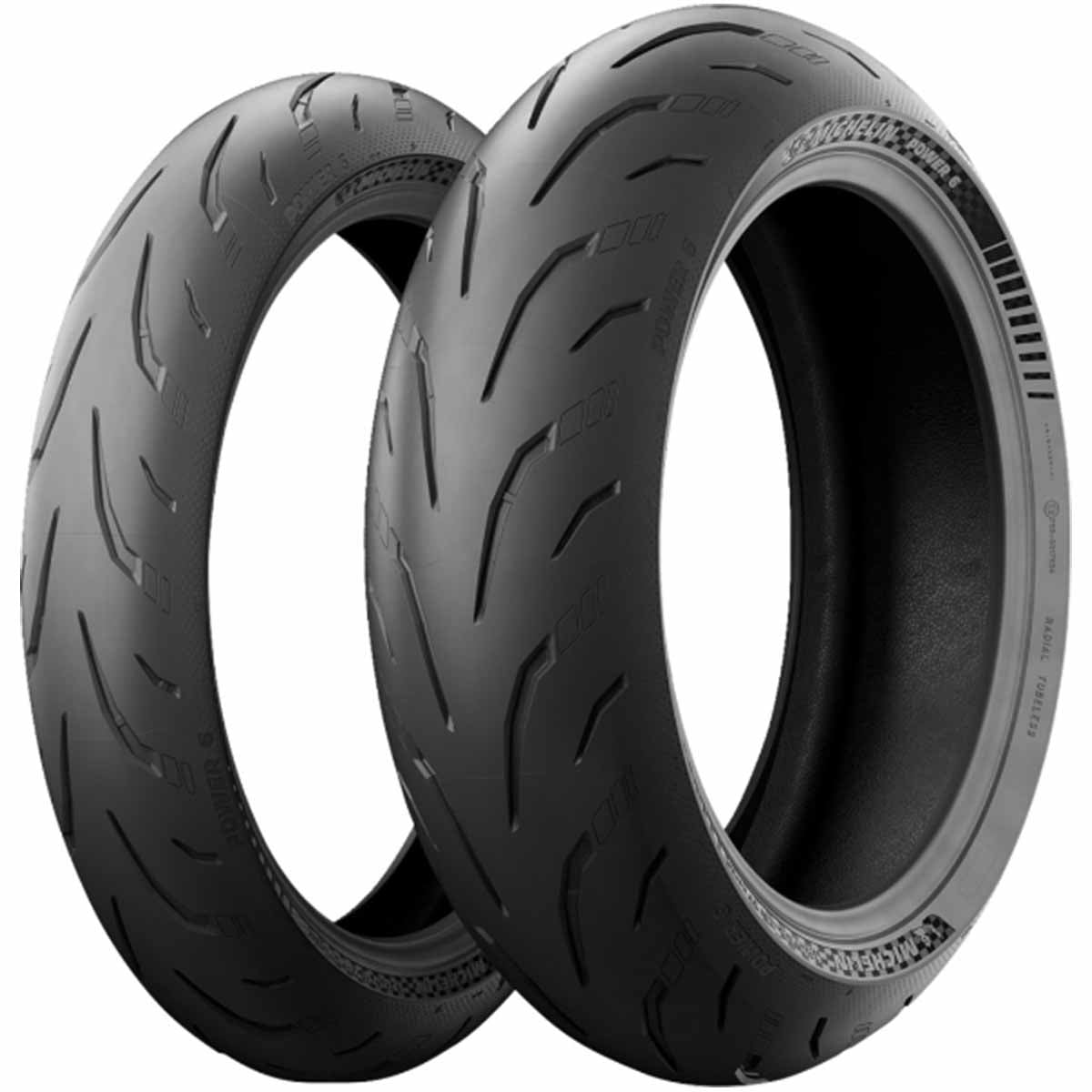 Michelin Power 6 17" Rear Street Tires-0302