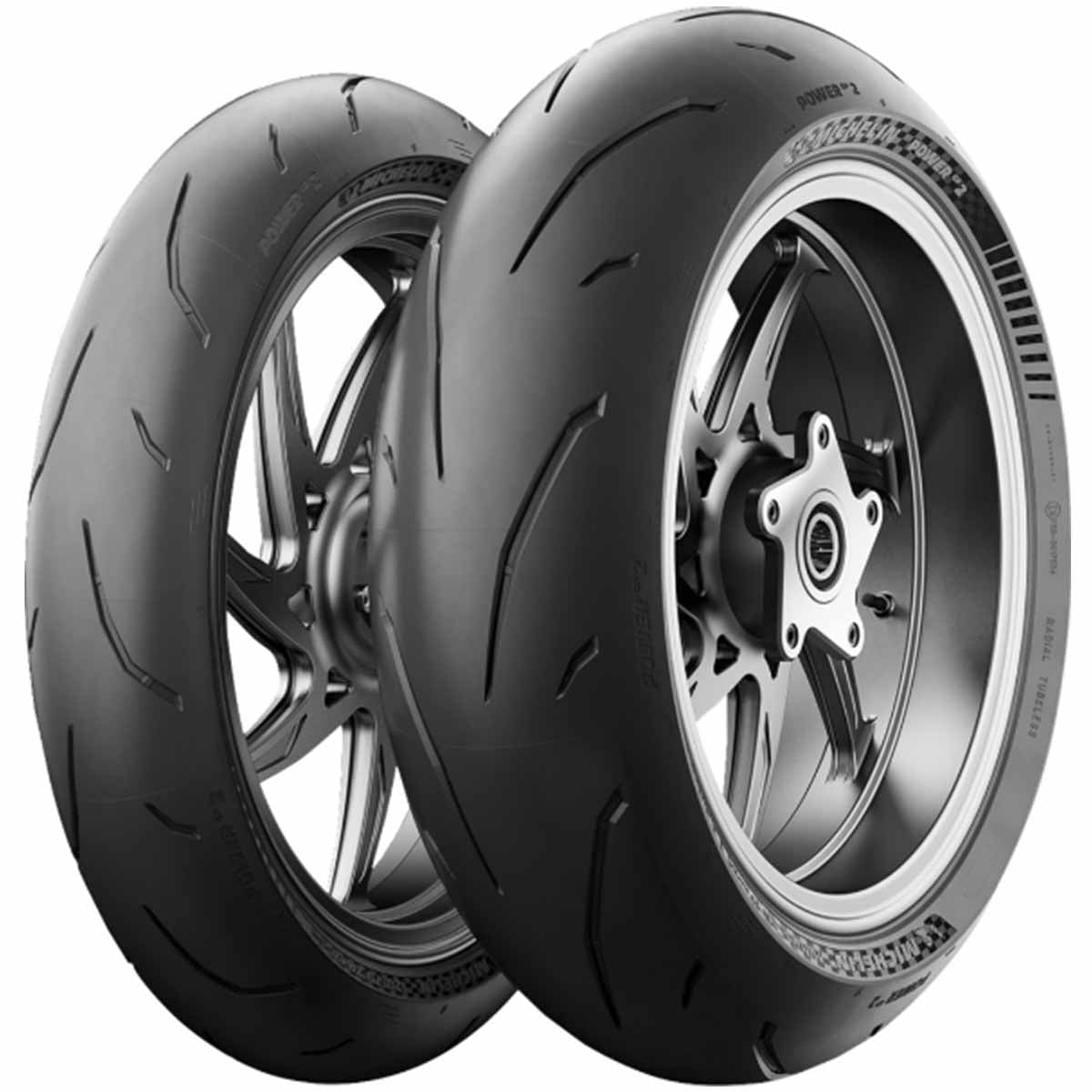 Michelin Power GP2 17" Rear Street Tires-0302