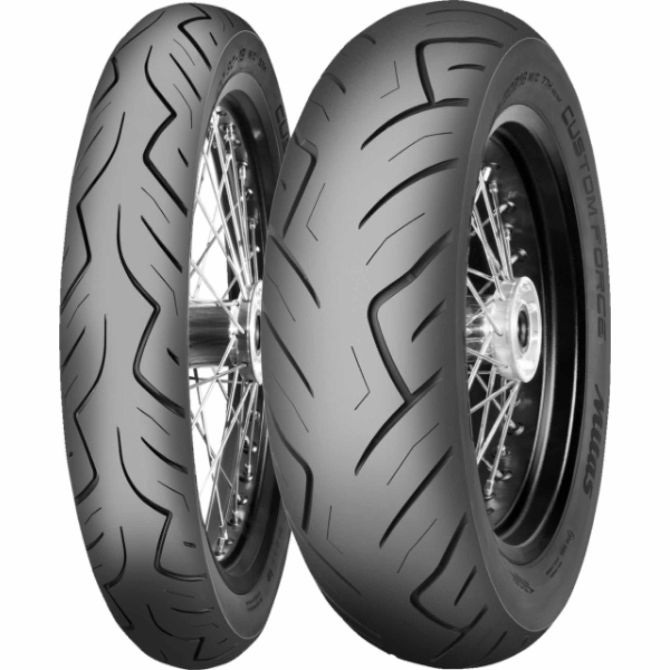 Mitas Custom Force Bias 16" Front Cruiser Tires-0305