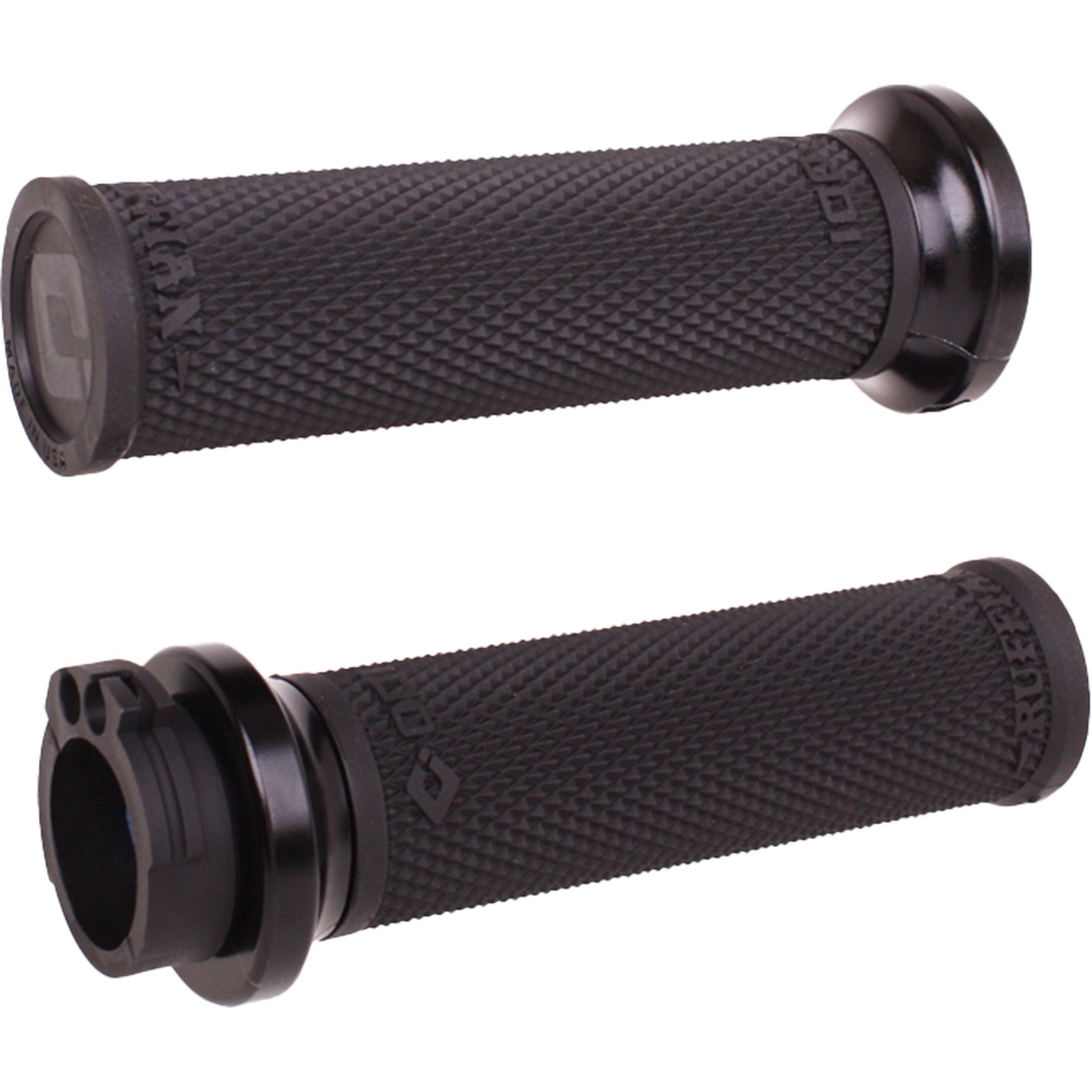 ODI Harley-Davidson 1984+ Cable: Ruffian V-Twin Lock-On Cruiser Hand Grips-206
