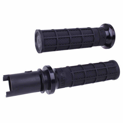 ODI Harley-Davidson 2023+ Cvo: V-Twin Lock-On Hart-Luck Signature Full-Waffle Cruiser Hand Grips