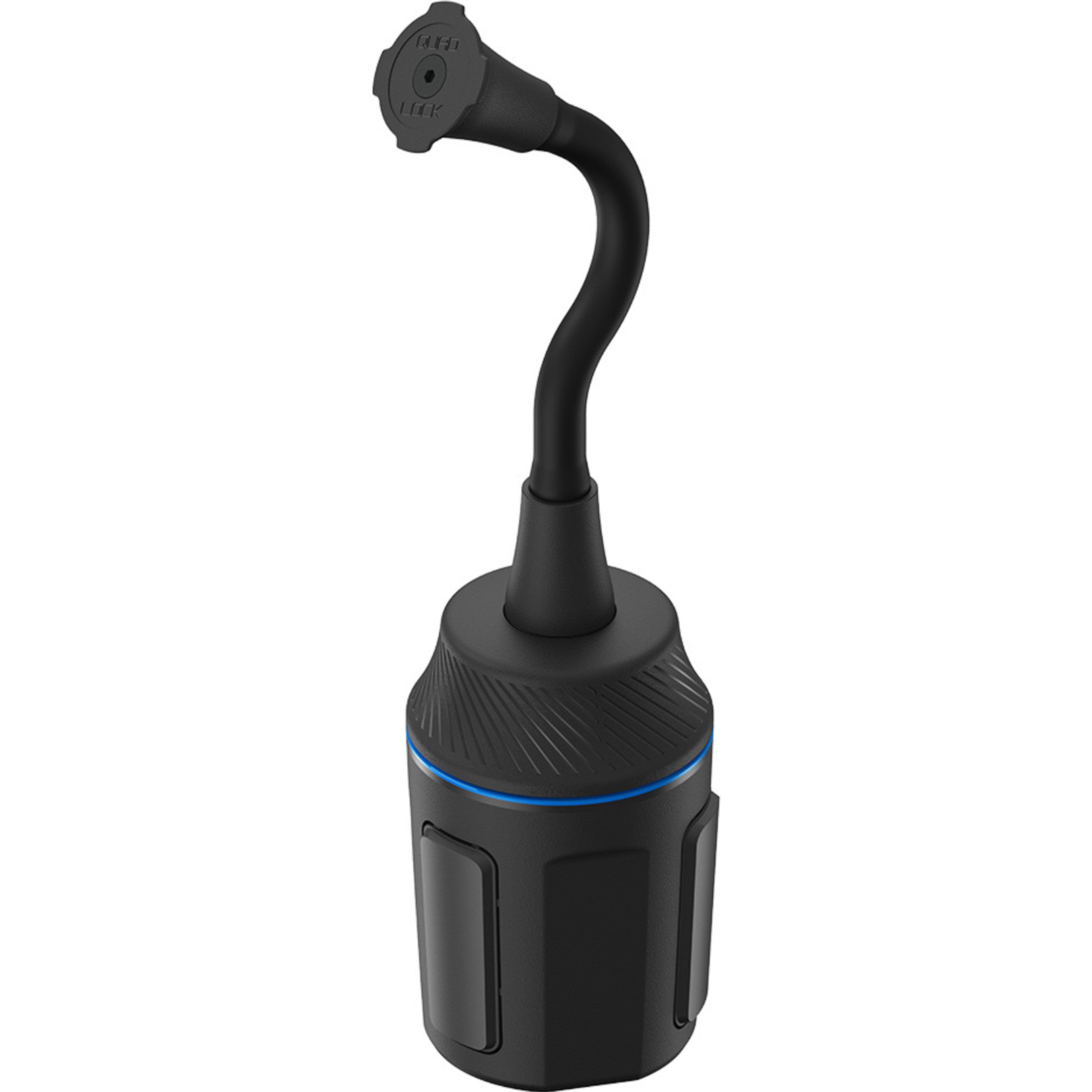 Quad Lock Cup Holder Mount Phone Accessories - Black