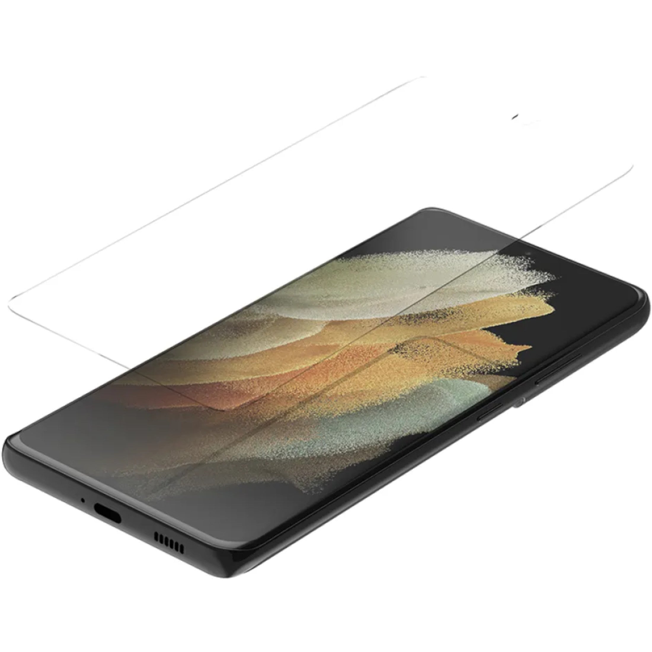 Quad Lock Samsung Galaxy S21 Ultra Twin Pack TPU Film Screen Protector Phone Accessories - Clear