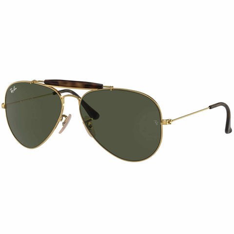 Ray-Ban RB3029 Outdoorsman II Okulary Adult Aviator Sunglasses (Brand New)