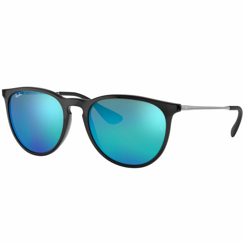 Ray-Ban RB4171 Erika Round Women's Lifestyle Polarized Sunglasses (Refurbished)
