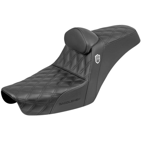 Saddlemen 1996-2003 FXD Dyna SDC Pro Series Gripper Seat w/Lumbar Rest Motorcycle Accessories