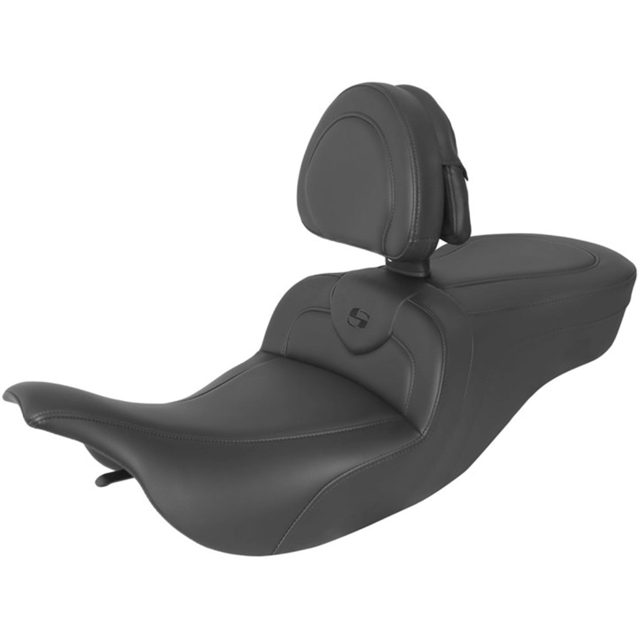 Saddlemen 1997-2007 FLHT, FLTR (Except FLHX) Roadsofa Seat with Driver's Backrest Motor-0801