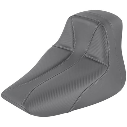 Saddlemen 2000-2006 FLSTF Fat Boy (00-06), FXST Softail (00-05), FLST/C Heritage & FLSTN Deluxe with Rear Rack Removed (00-05) Dominator Solo Seat Motorcycle Accessories